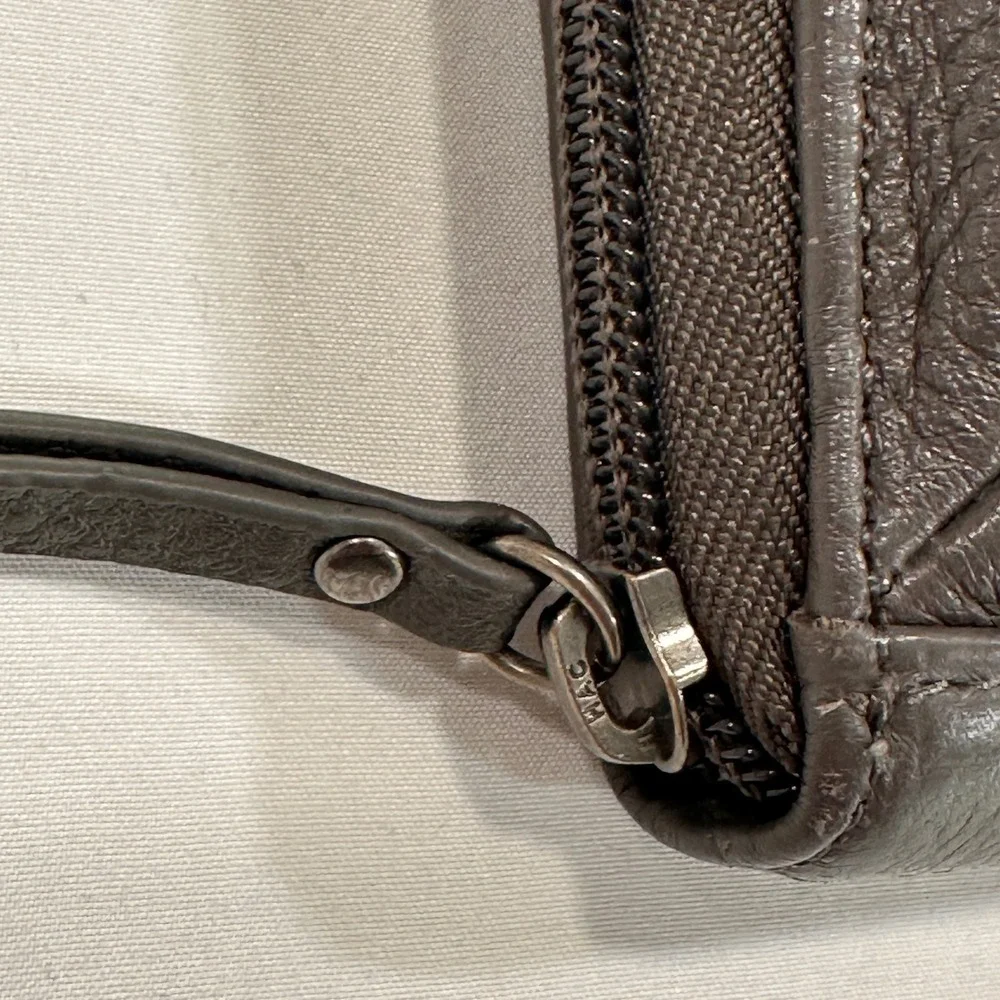 The Sak Iris Large Smartphone Crossbody‎ Womens OS Brown Studded Leather | Boho